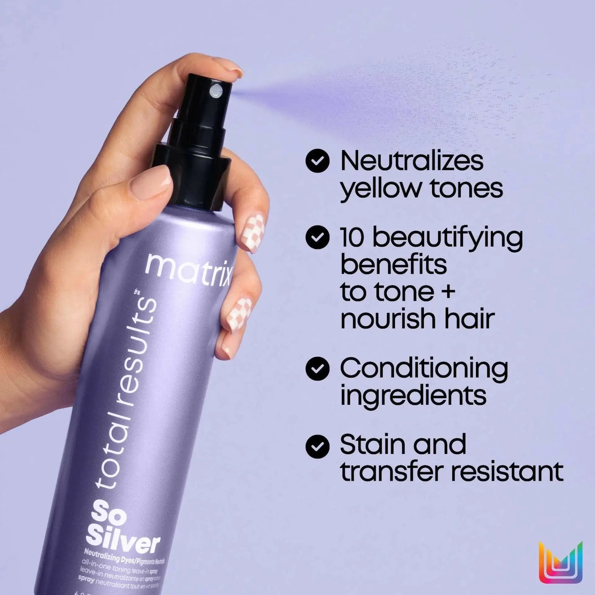Matrix So Silver Toning leave-in spray-Toning-JKSHOP