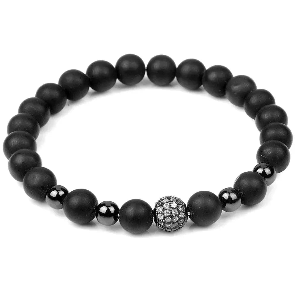 Matte Natural Stone Bracelet-Armbånd-JKSHOP
