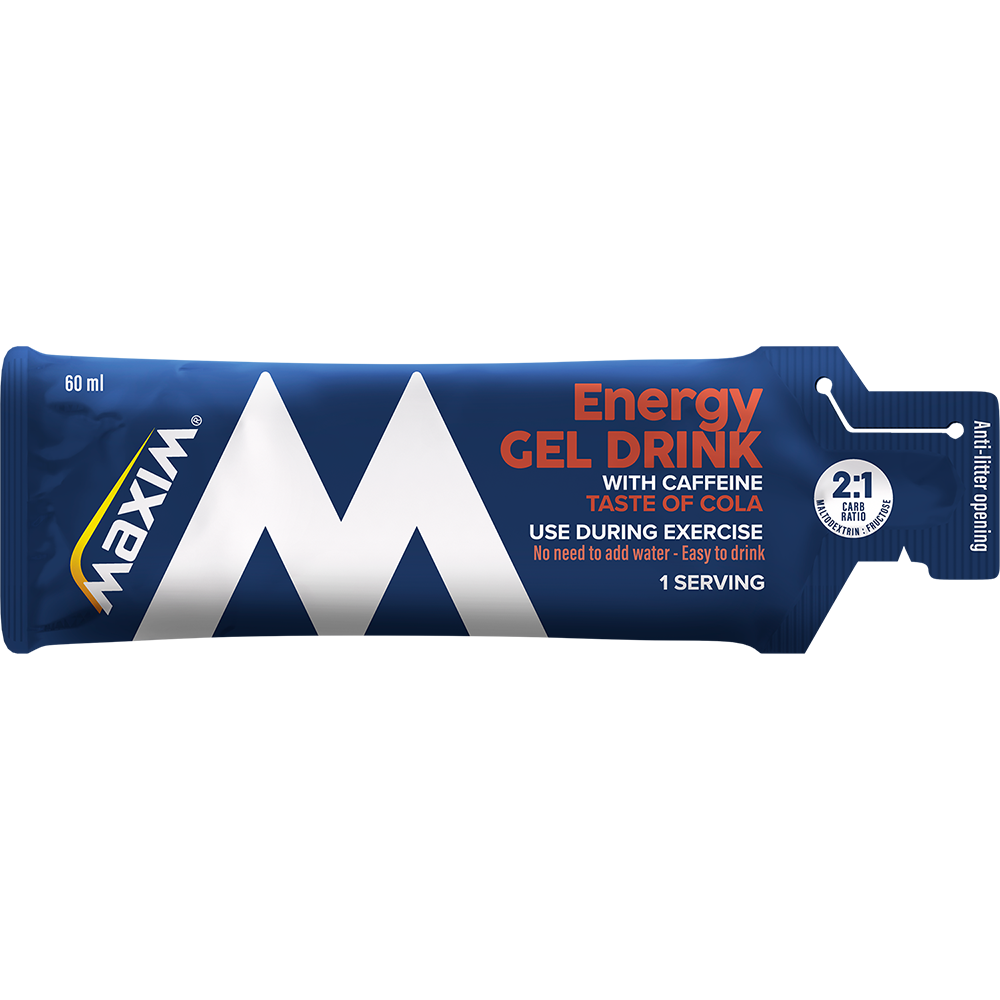 Maxim Energy Gel Drink Cola med koffein - Raske Karbohydrater - JK-Shop