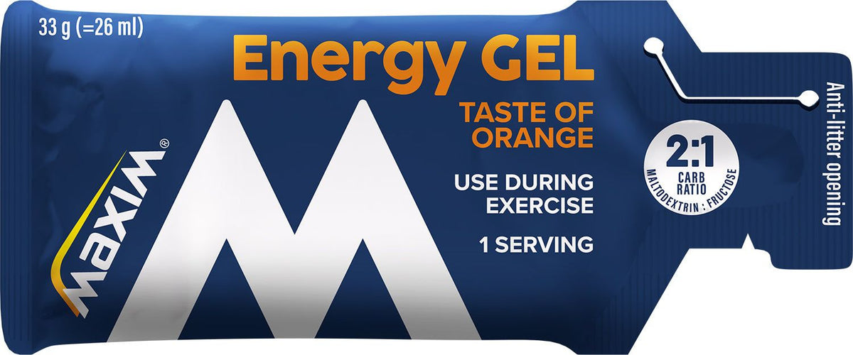 Maxim Energy Gel Orange - Raske Karbohydrater - JK-Shop