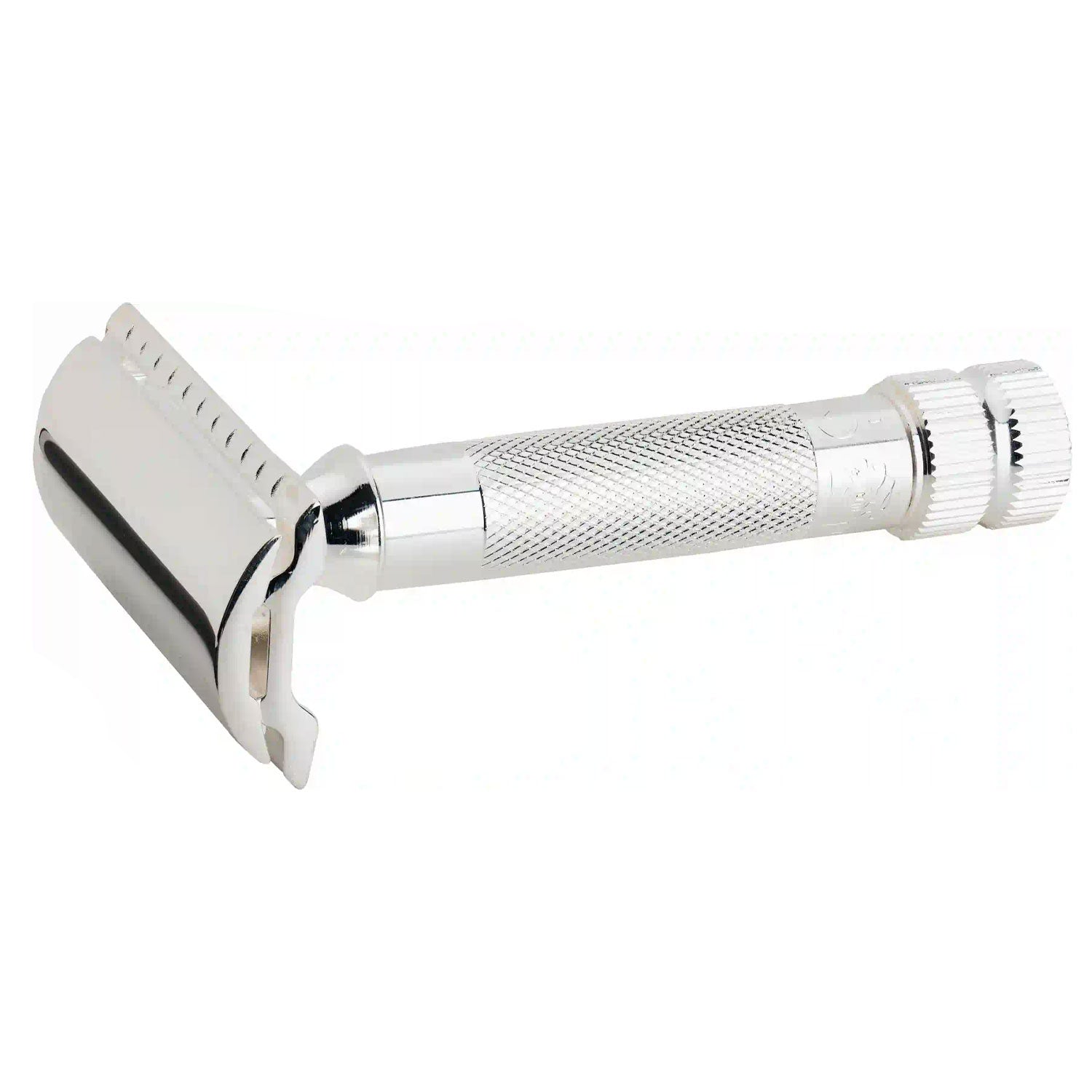 MERKUR (34S) Silver Plated, Set in Plastic Case- Including 10 Blades