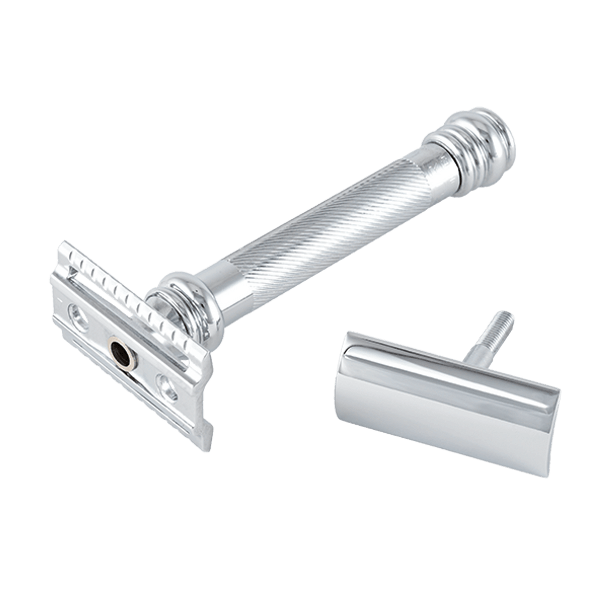 Merkur Barberhøvel 38C Blank krom - Barberhøvel - JK-Shop