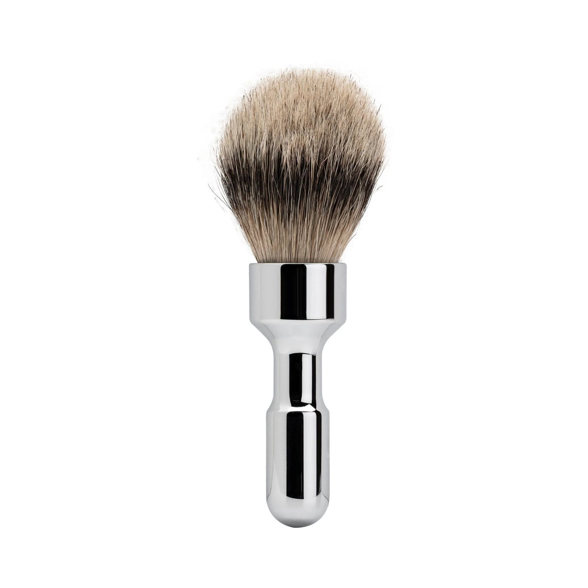 Merkur Barberkost 1701 Silvertip Blankt krom - Barberkost - JK-Shop