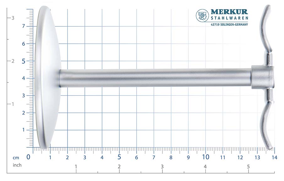 Merkur Barberstativ 4780 matt krom - Barbertilbehør - JK-Shop