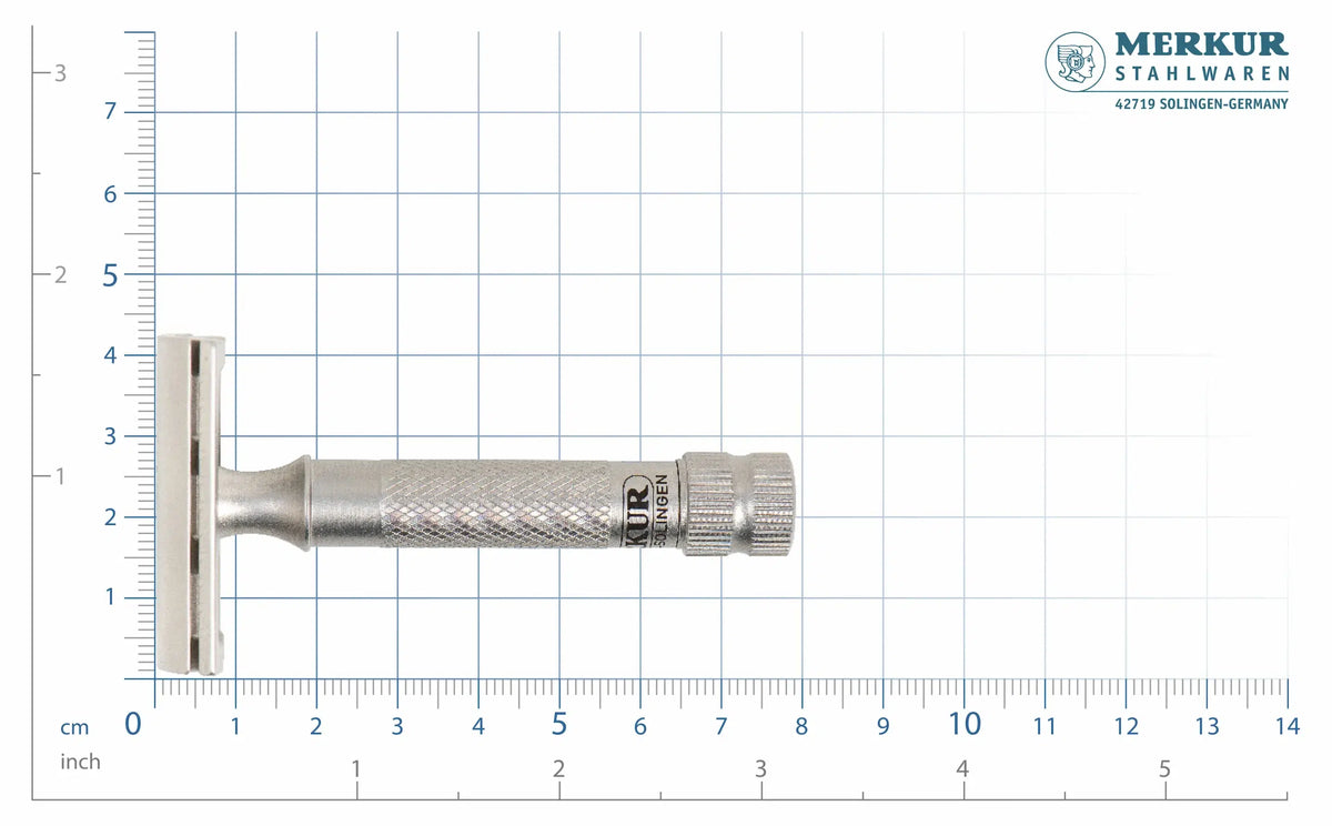 Merkur De Razor 34 Inox Special Edition 1896 - Barberhøvel - JK-Shop