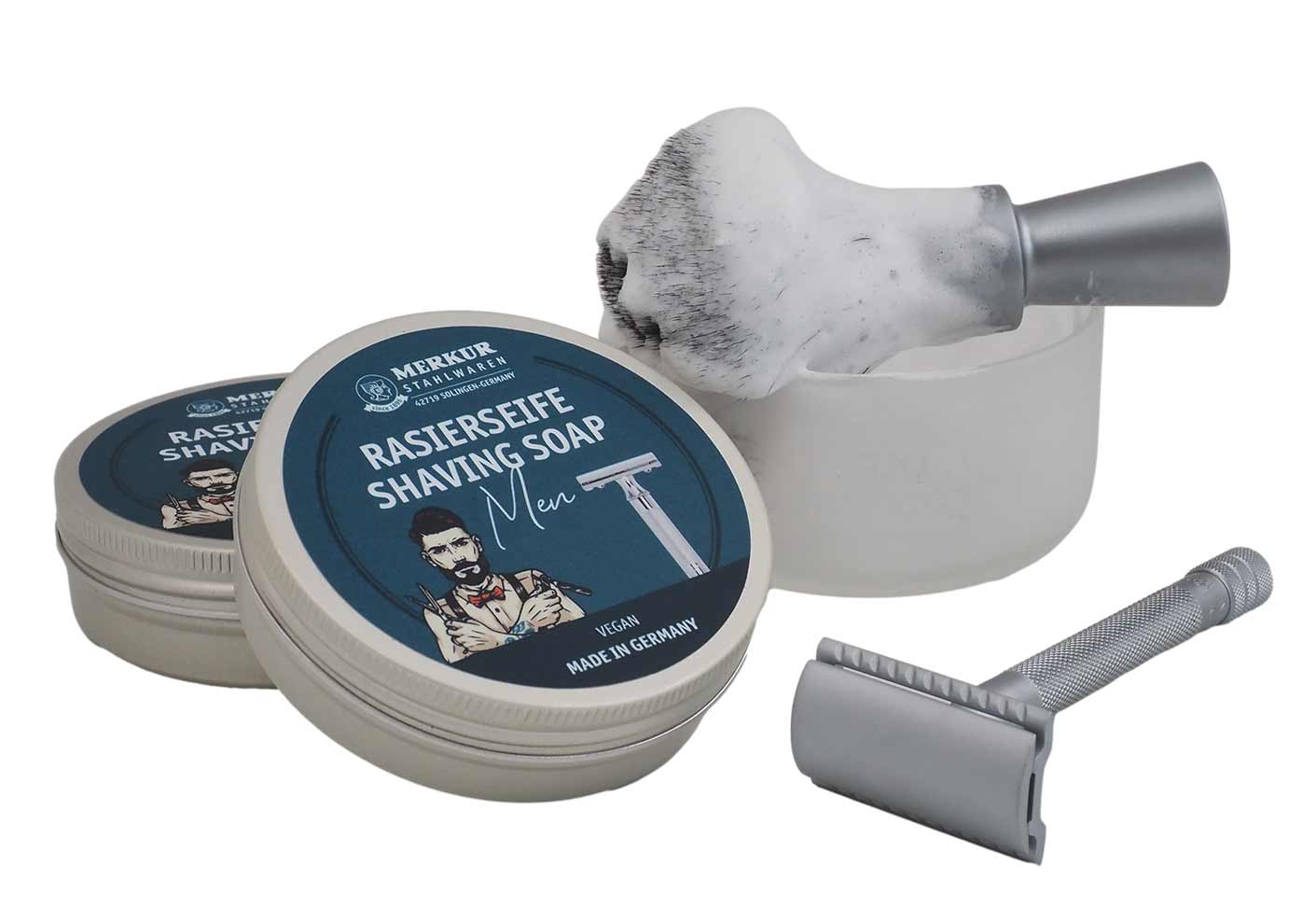 Merkur, Shaving Soap Men - Barbersåpe - JK-Shop