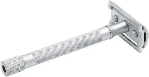 Merkur, Straight Comb- Long Handle-Matt Chrome (22C) - Barberhøvel - JK-Shop