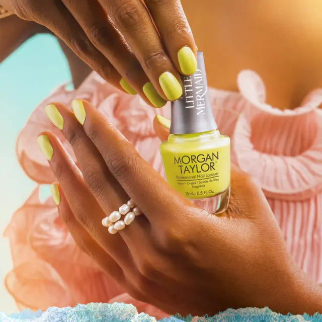 Morgan Taylor The Little Mermaid ALL SANDS ON DECK 15ml - Neglelakk - JK-Shop