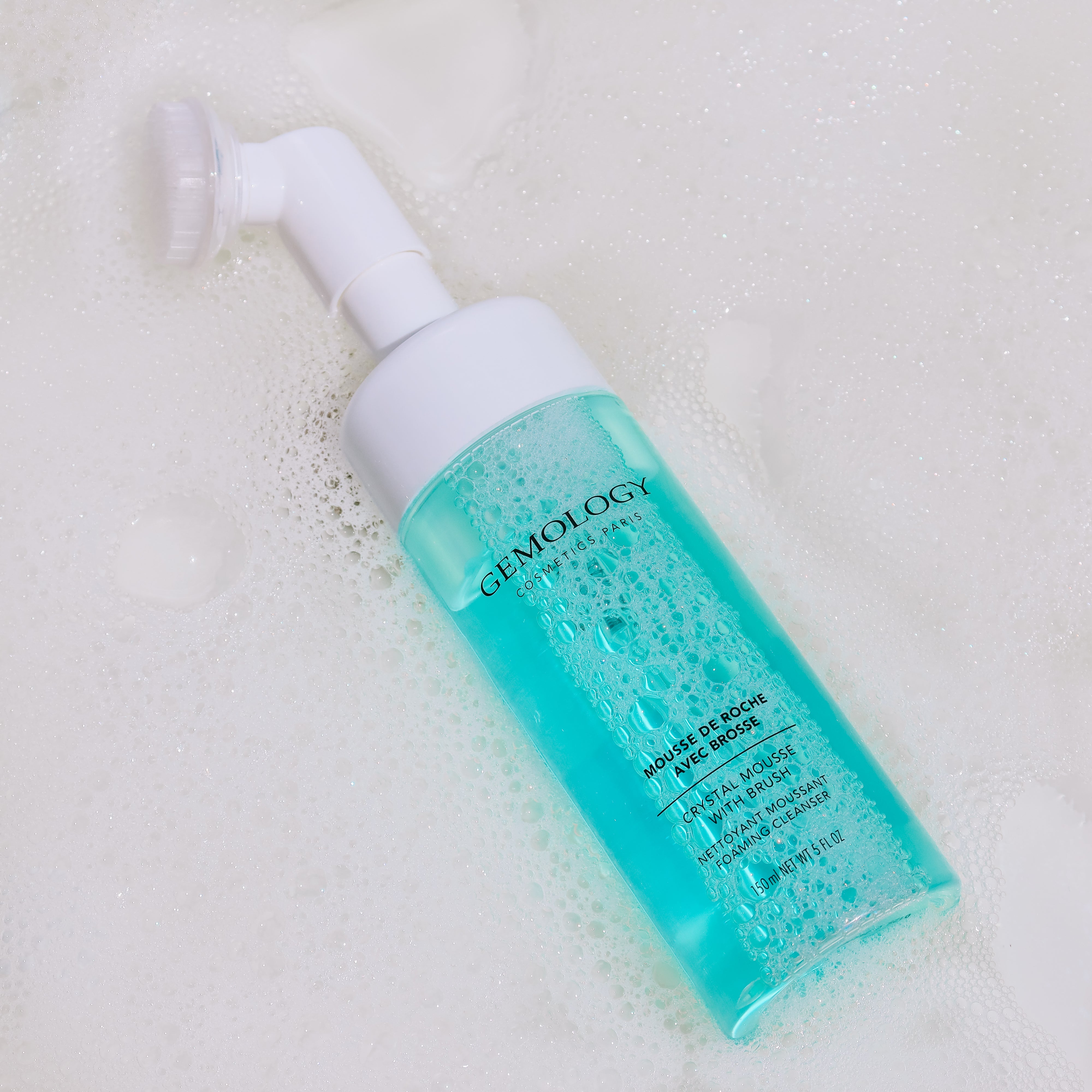 Mousse de Roche Cleanser with Brush - hudpleie - JK-Shop