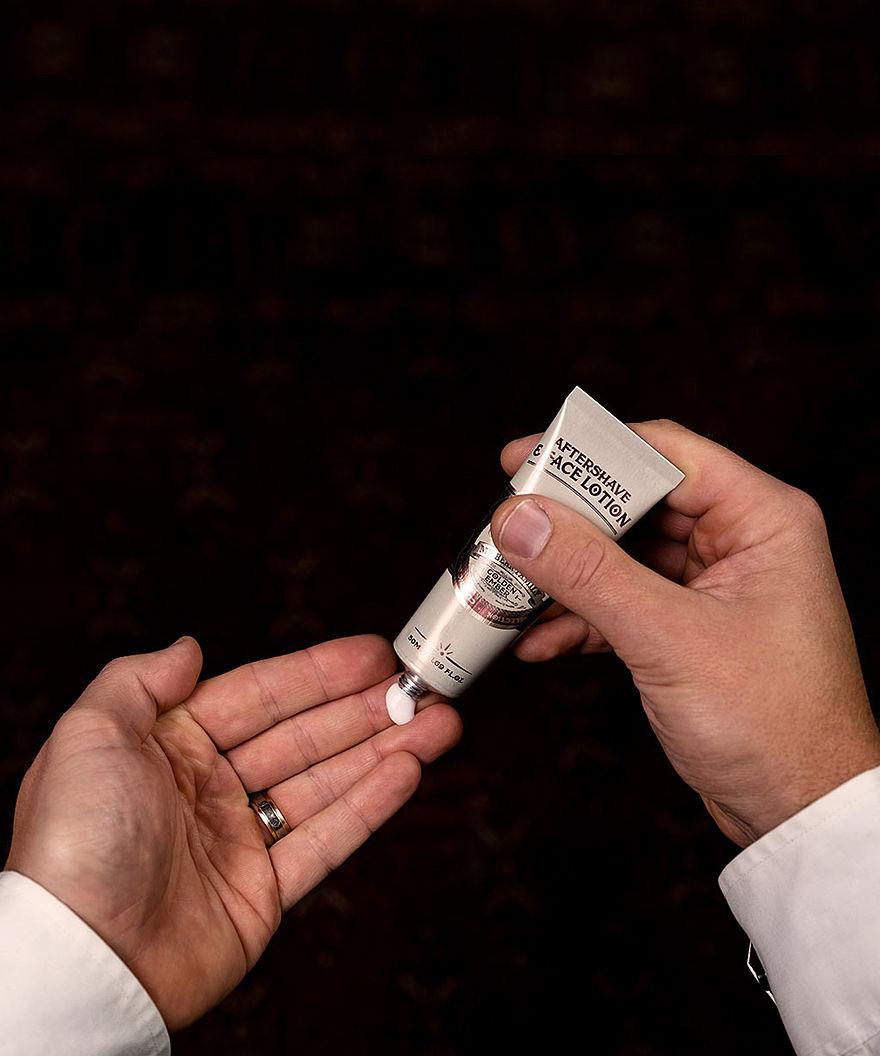 Mr Bear Family Golden Ember Aftershave & Face Lotion-Etterbarberingskrem-JKSHOP