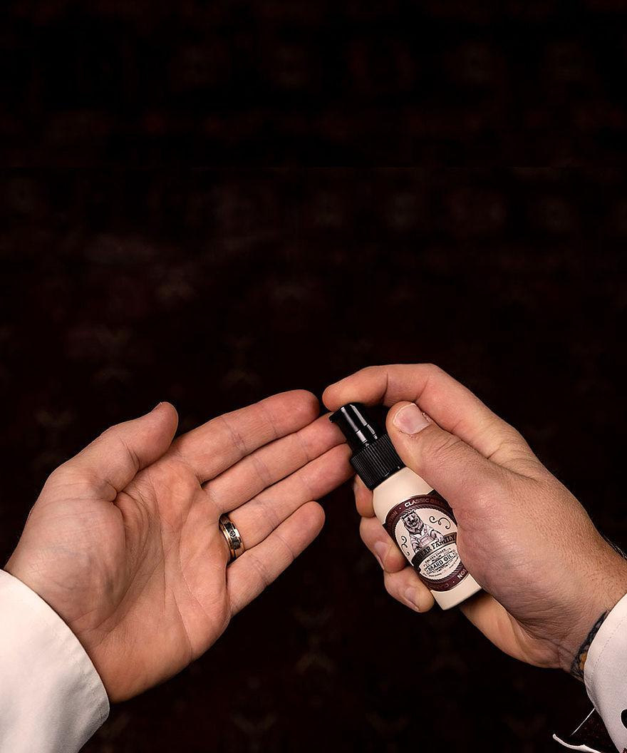 Mr Bear Family Golden Ember Beard Oil-Skjeggolje-JKSHOP