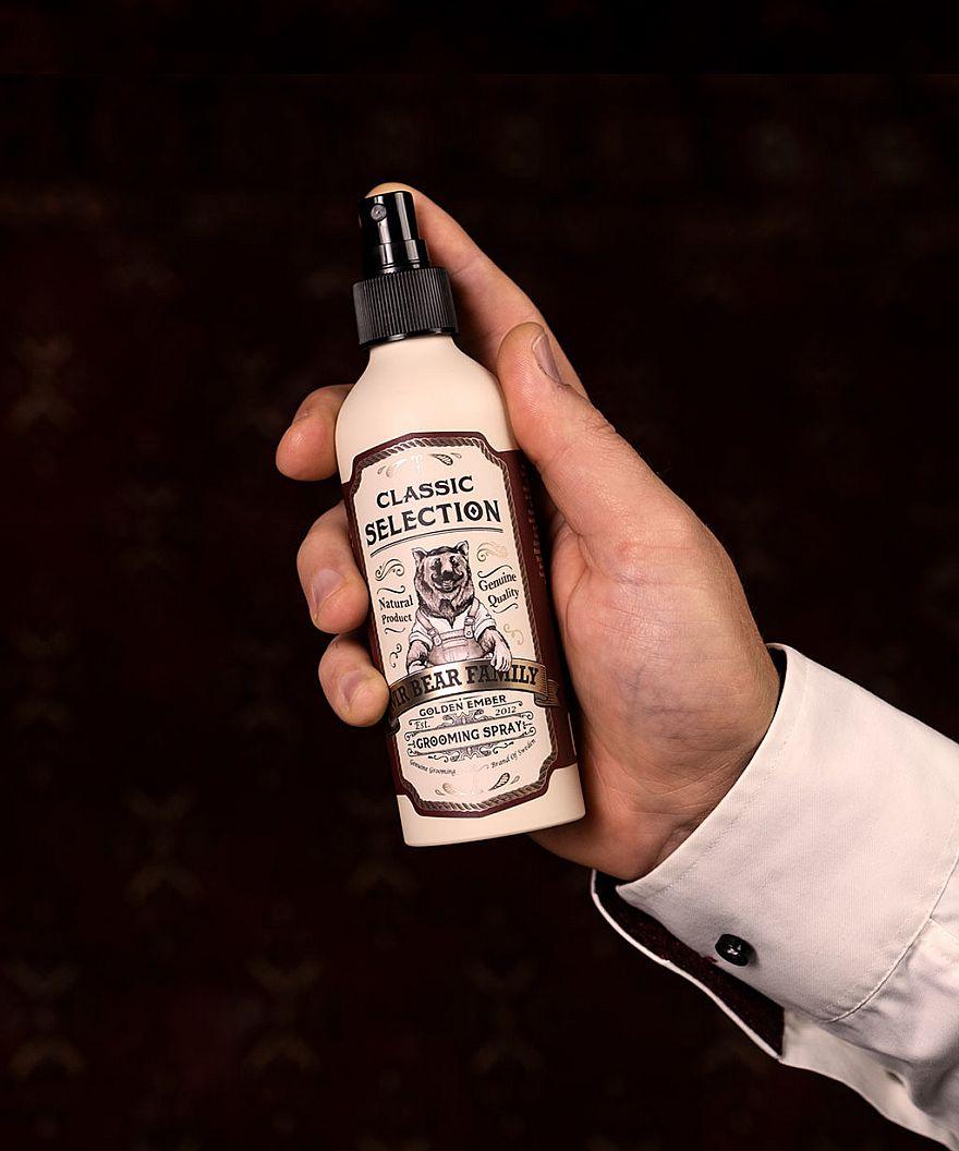 Mr Bear Family Golden Ember Grooming Spray-Hårkur-JKSHOP