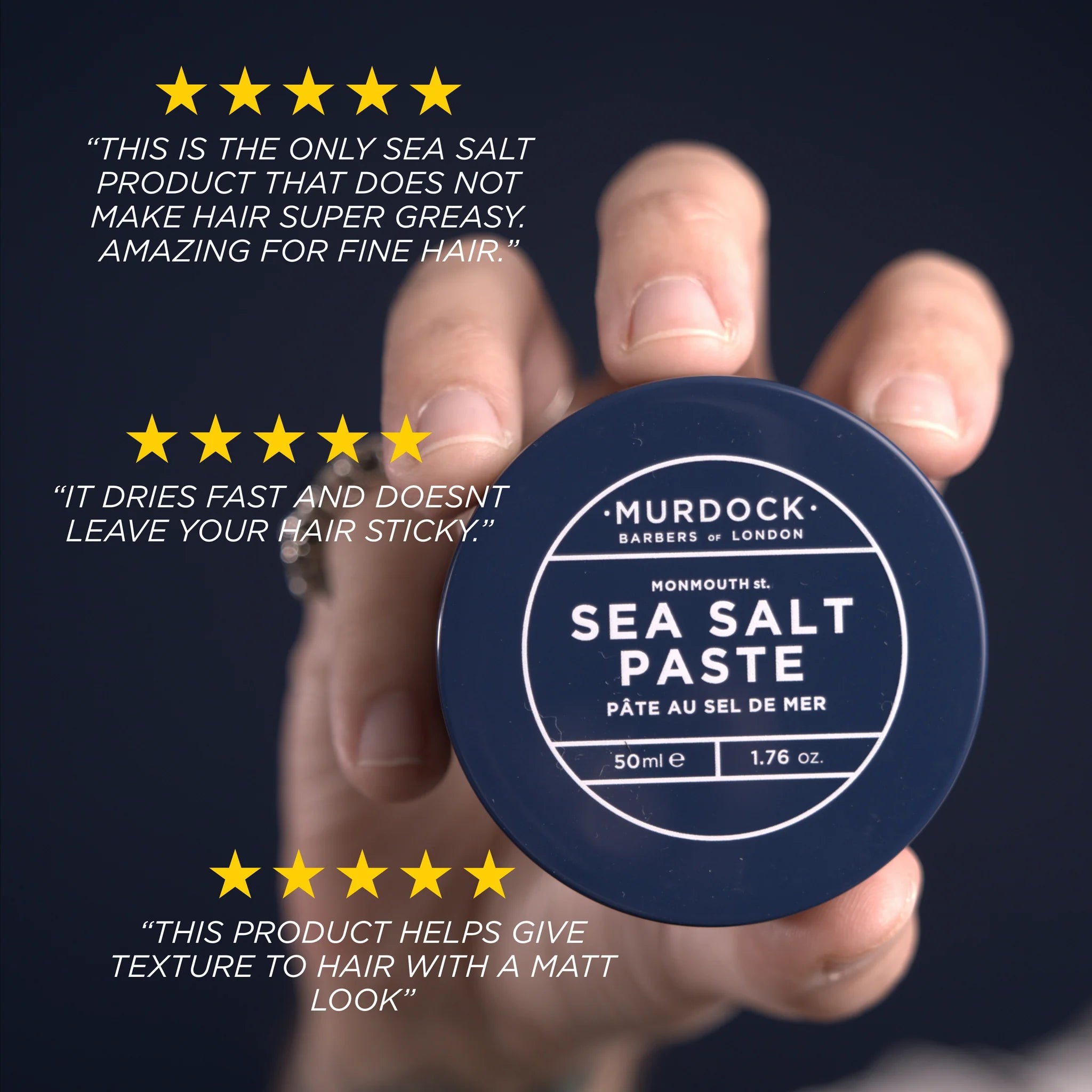 Murdock Sea Salt Paste - Hårkrem - JK-Shop