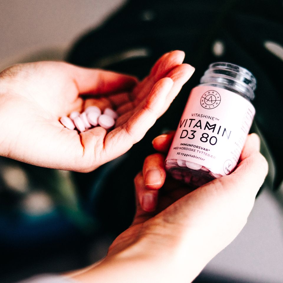 NATURLIG D3 & TYTTEBÆR - Vitaminer og kosttilskudd - JK-Shop