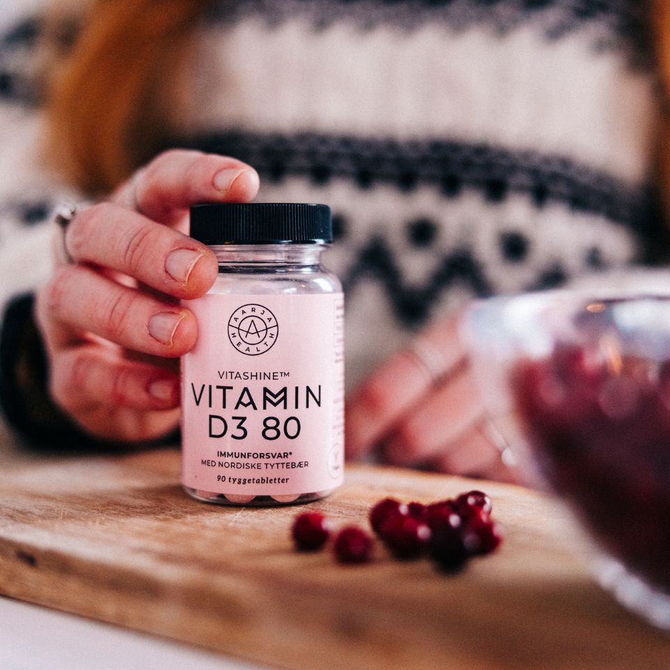 NATURLIG D3 & TYTTEBÆR - Vitaminer og kosttilskudd - JK-Shop