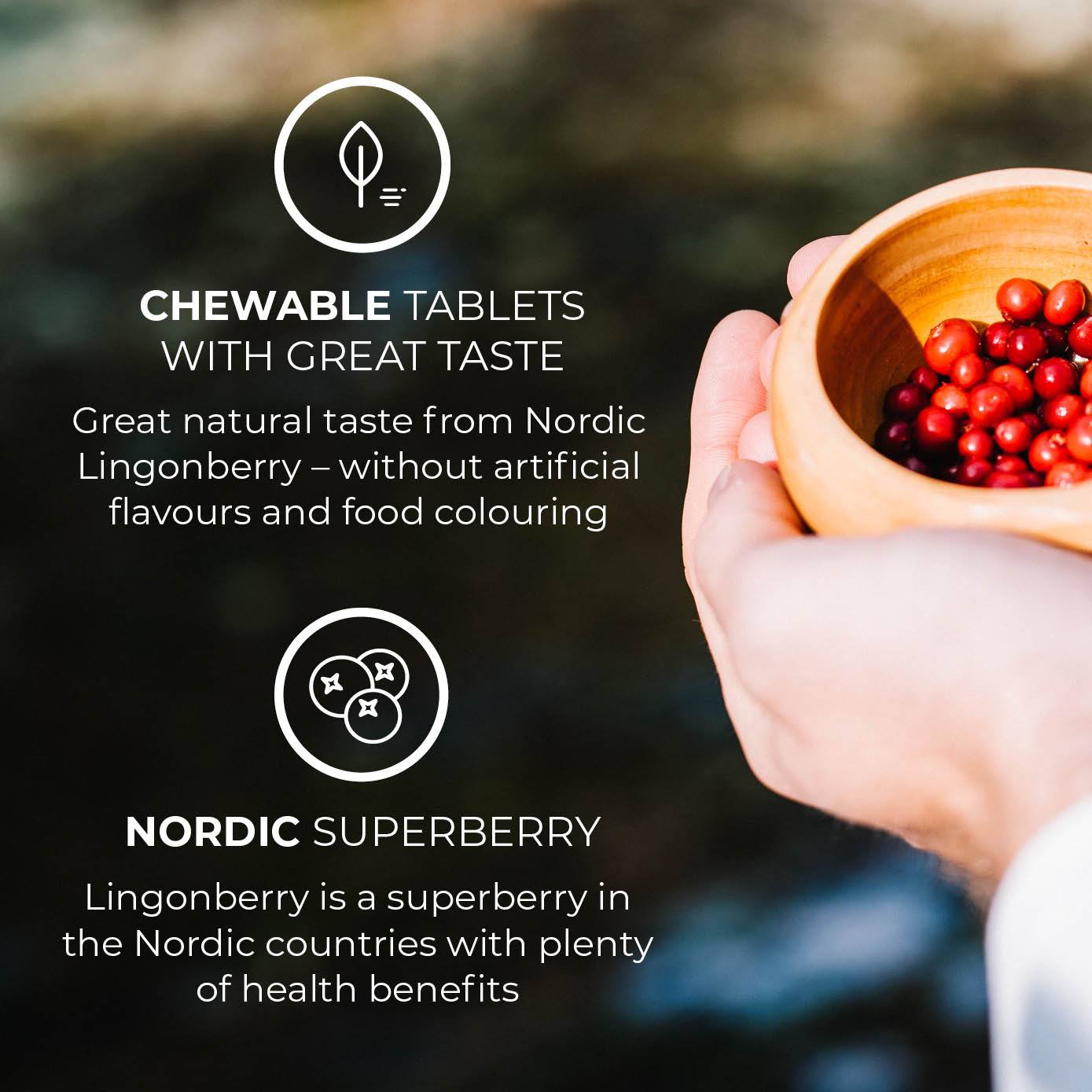 NATURLIG D3 & TYTTEBÆR - Vitaminer og kosttilskudd - JK-Shop