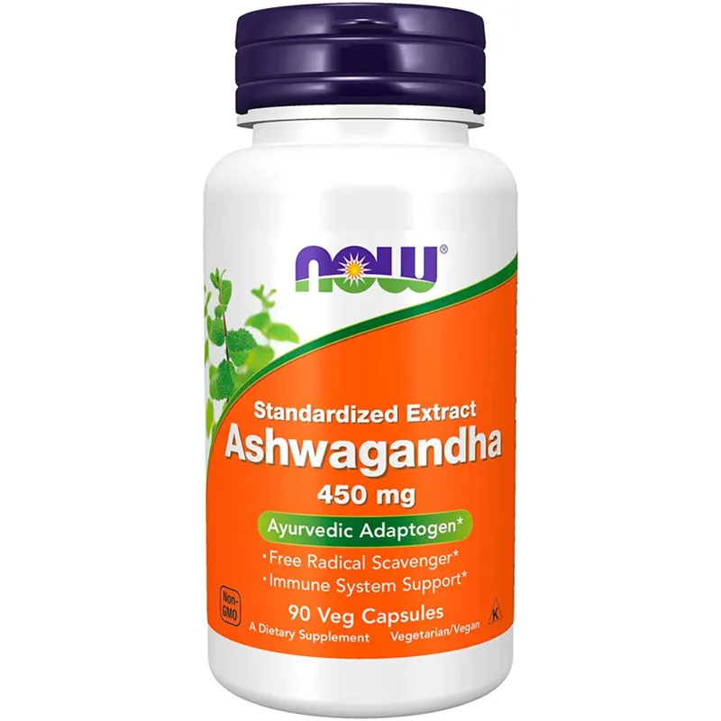 NOW ASHWAGANDHA EXT 450 MG 90 VCAPS - Annet kosttilskudd - JK-Shop