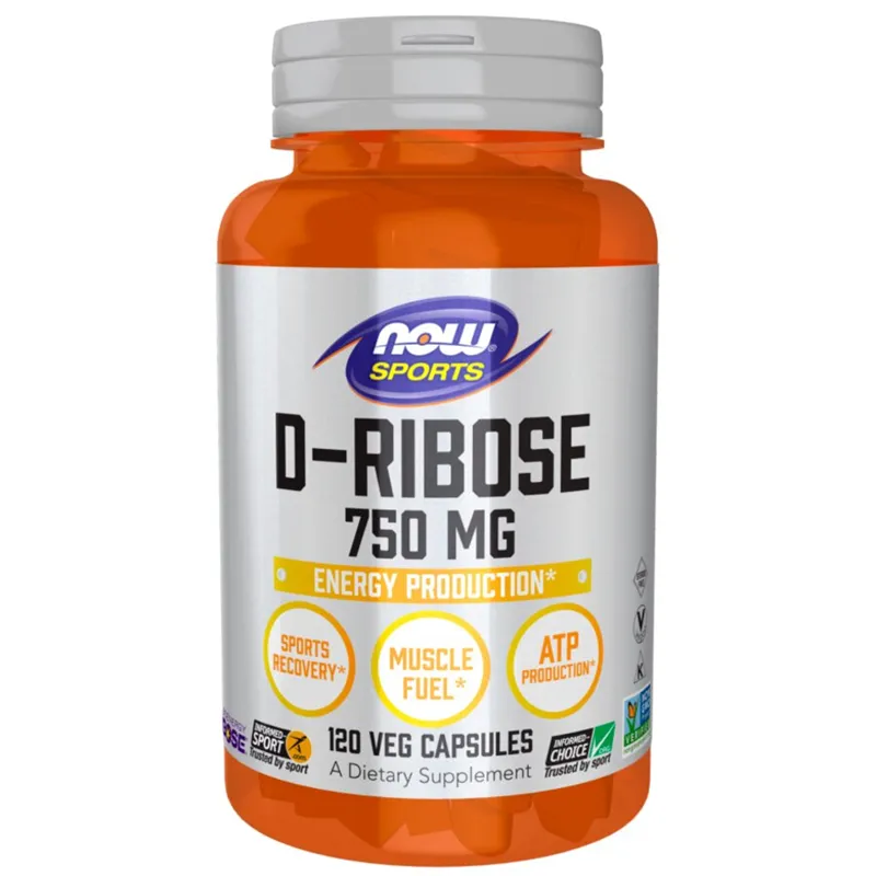 NOW D-RIBOSE 750 MG 120 KAPSLER - Annet - JK-Shop