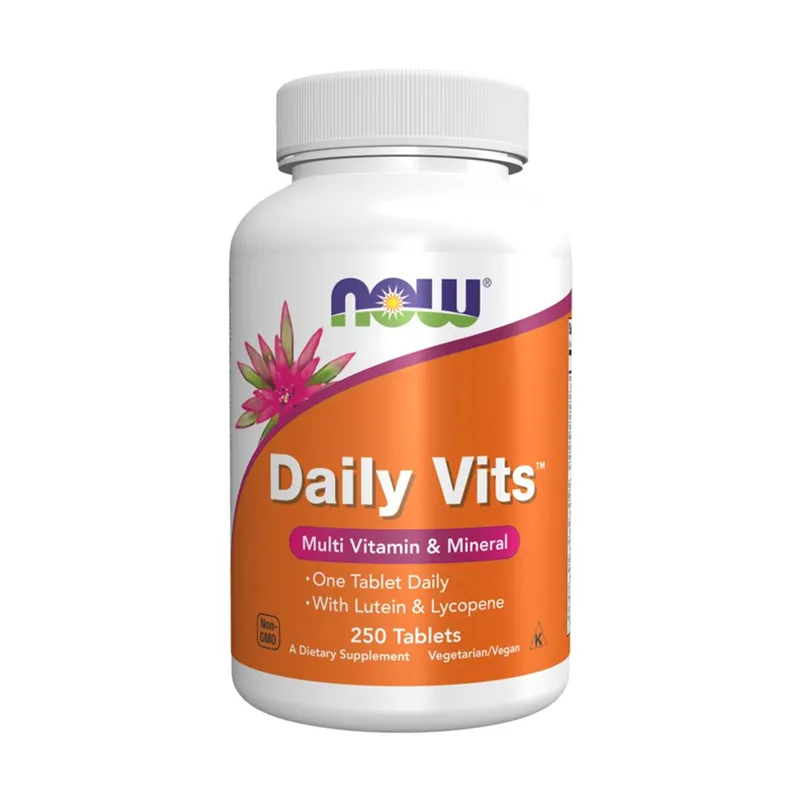 NOW DAILY VITS MULTI 250 TABS - Vitaminer & kosttilskudd - JK-Shop