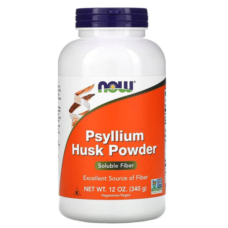 NOW PSYLLIUM HUSK POWDER 340 GR - Prebiotika & probiotika - JK-Shop