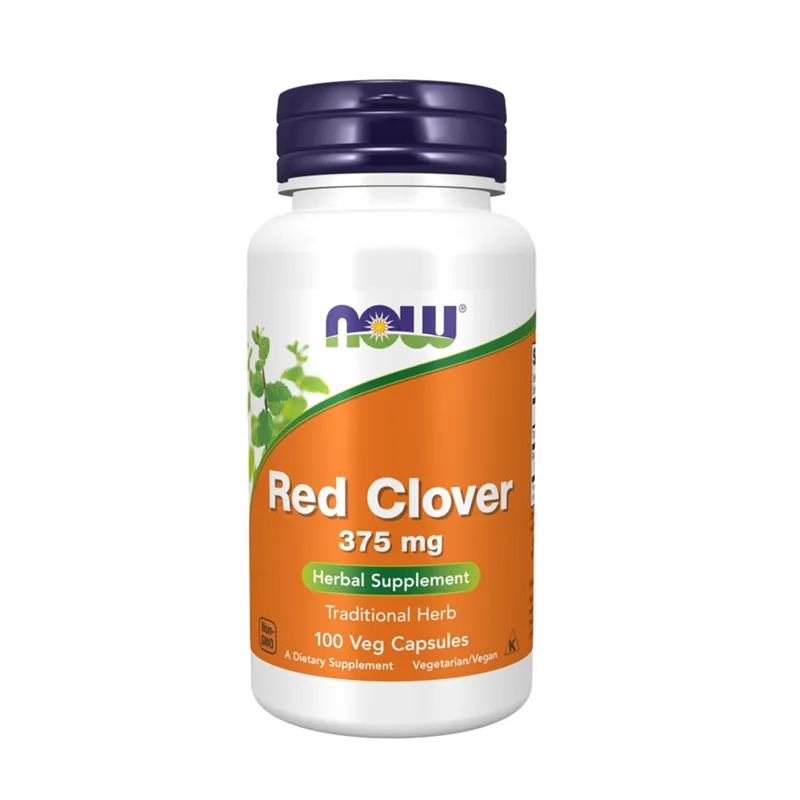 NOW RED CLOVER 375 MG 100 VCAPS - Vitaminer & kosttilskudd - JK-Shop