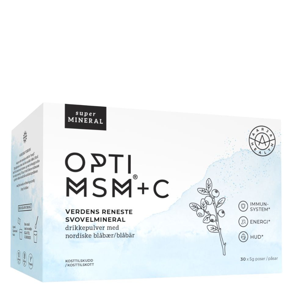 OPTIMSM®, C VITAMIN & BLÅBÆR