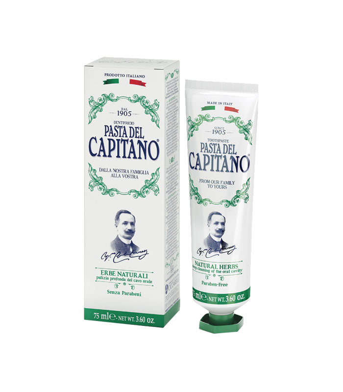 Cupra Pasta del Capitano 1905 Natural Herbs toothpaste