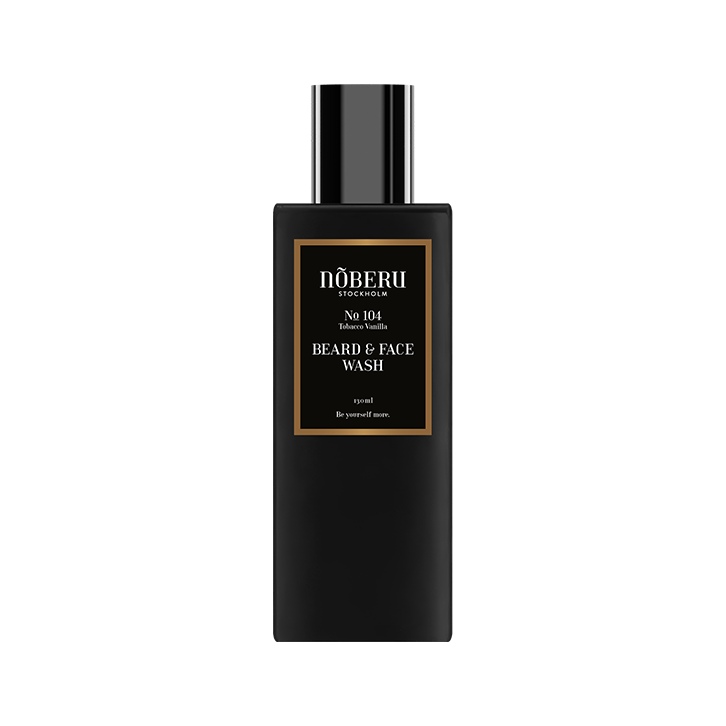 Noberu Beard & Face Wash Tobacco Vanilla 130 ml - Skjeggsjampo - JK-Shop