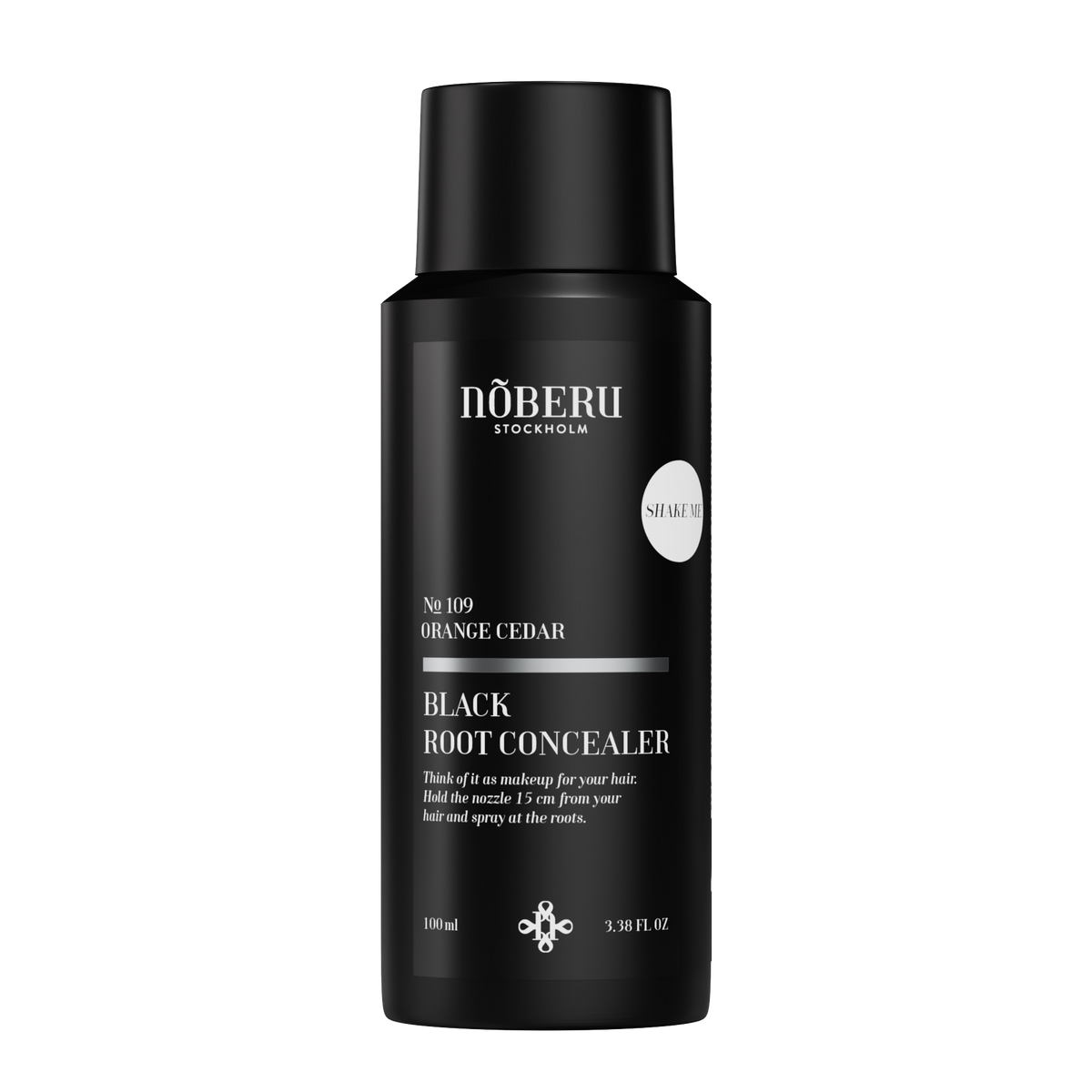 Noberu Root Concealer Black 100 ml - Fargespray - JK-Shop