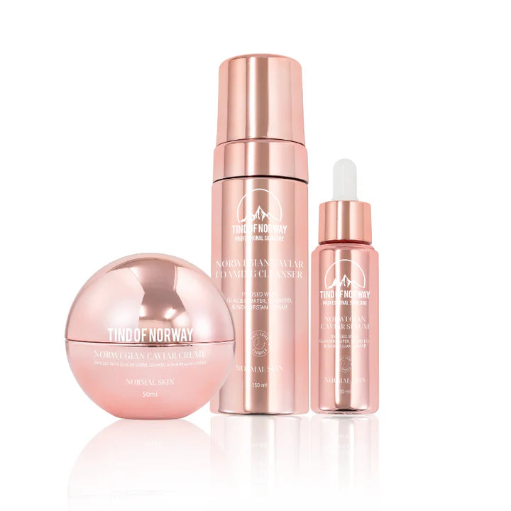 Norwegian Caviar Skincare KIT- Normal & Kombinert Hud - Hudpleiesett - JK-Shop