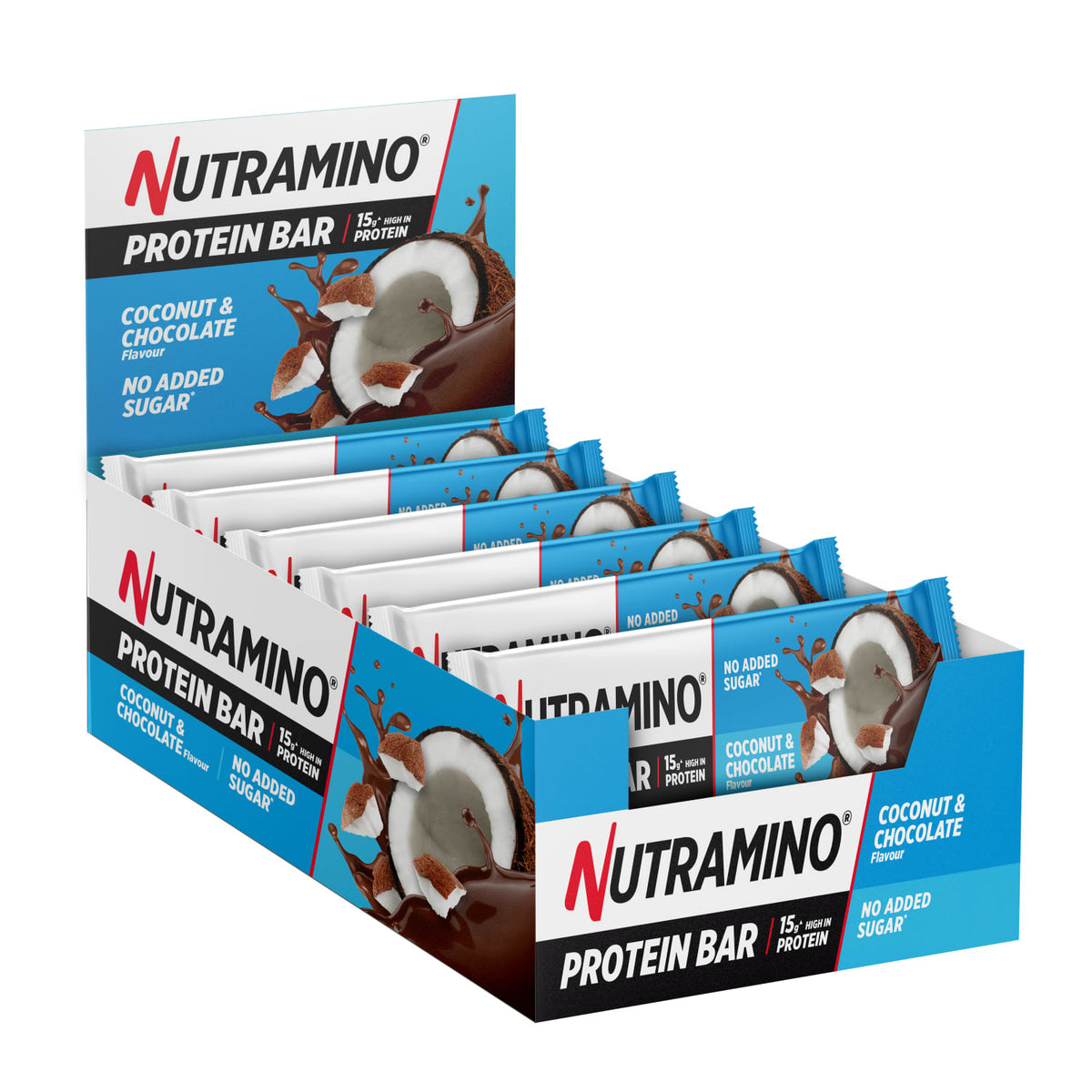 Nutramino Proteinbar, 20x50g - Proteinbarer - JK-Shop