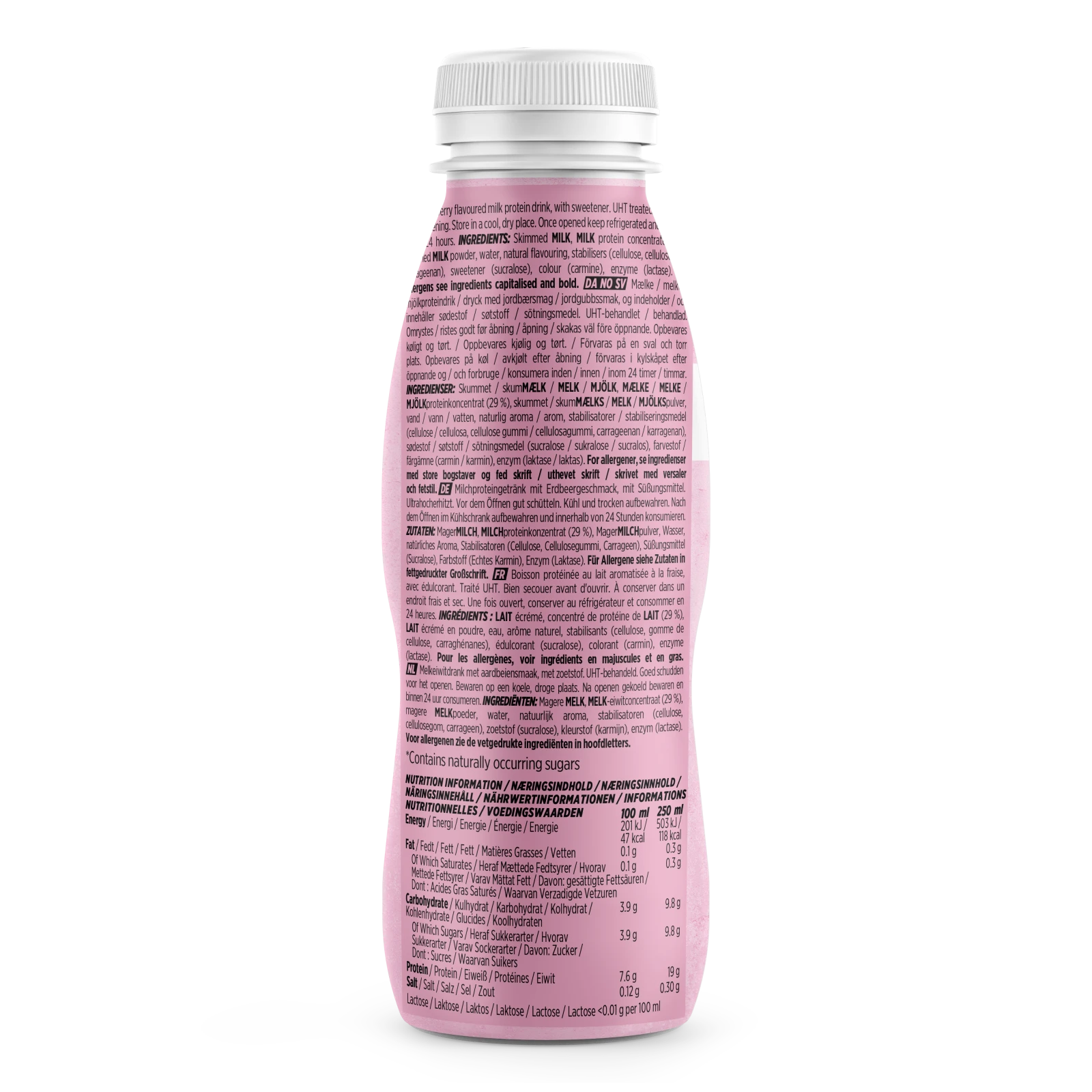 Nutramino Shake, 250ml x 12stk - 2 smaker - Milkshake - JK-Shop