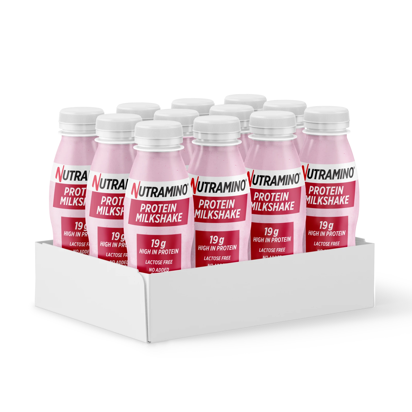 Nutramino Shake, 250ml x 12stk - 2 smaker - Milkshake - JK-Shop