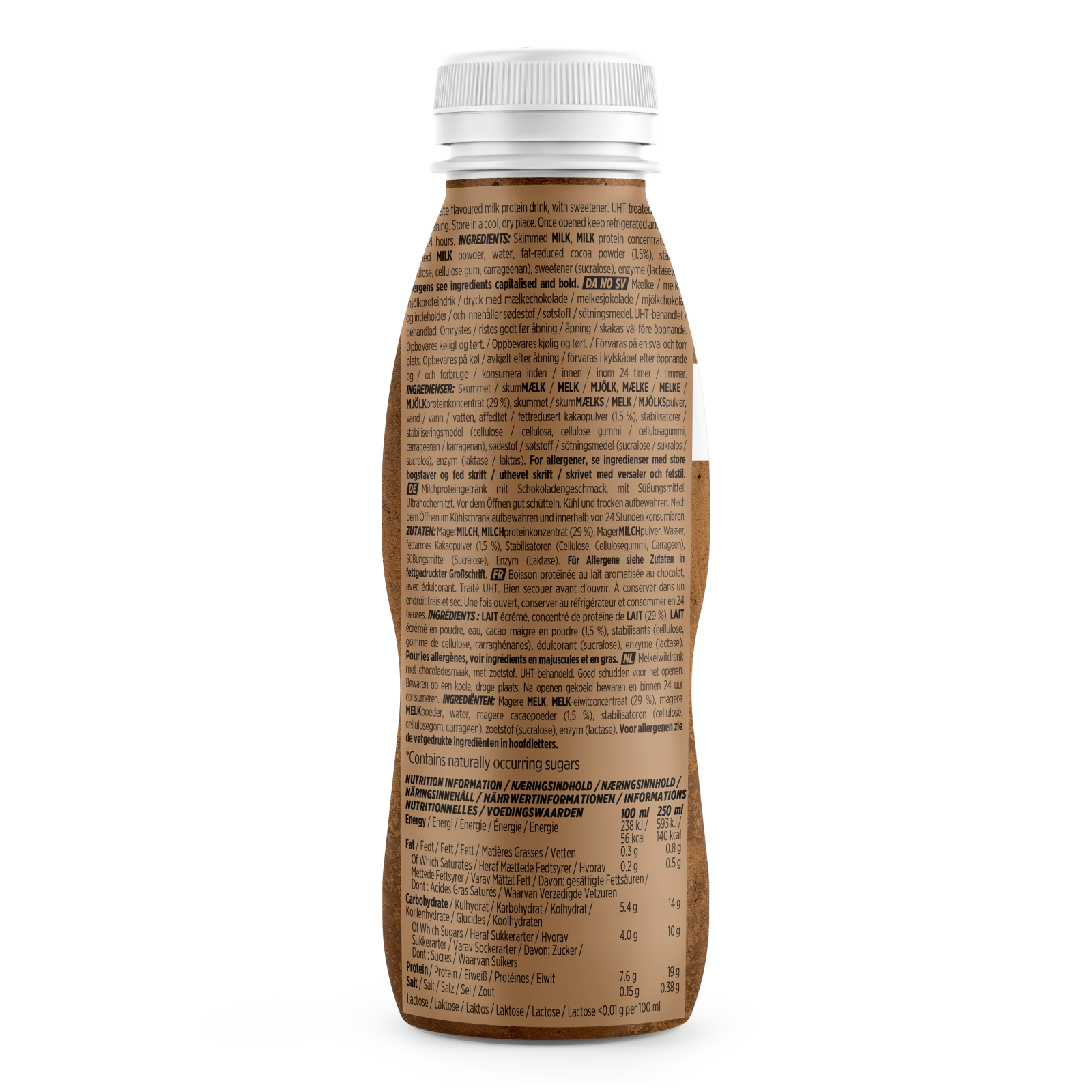 Nutramino Shake, 250ml x 12stk - 2 smaker - Milkshake - JK-Shop