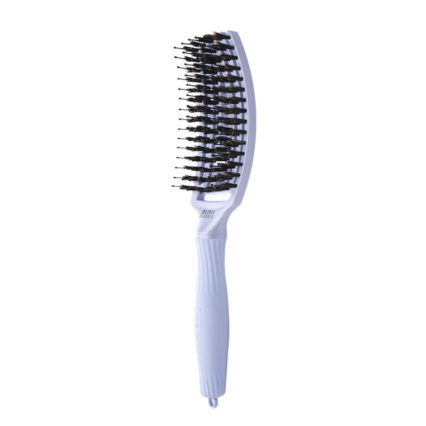 OLIVIA GARDEN Finger Brush Artic Lights- Polar Blue (mangler strekkode) - Hårbørste - JK-Shop