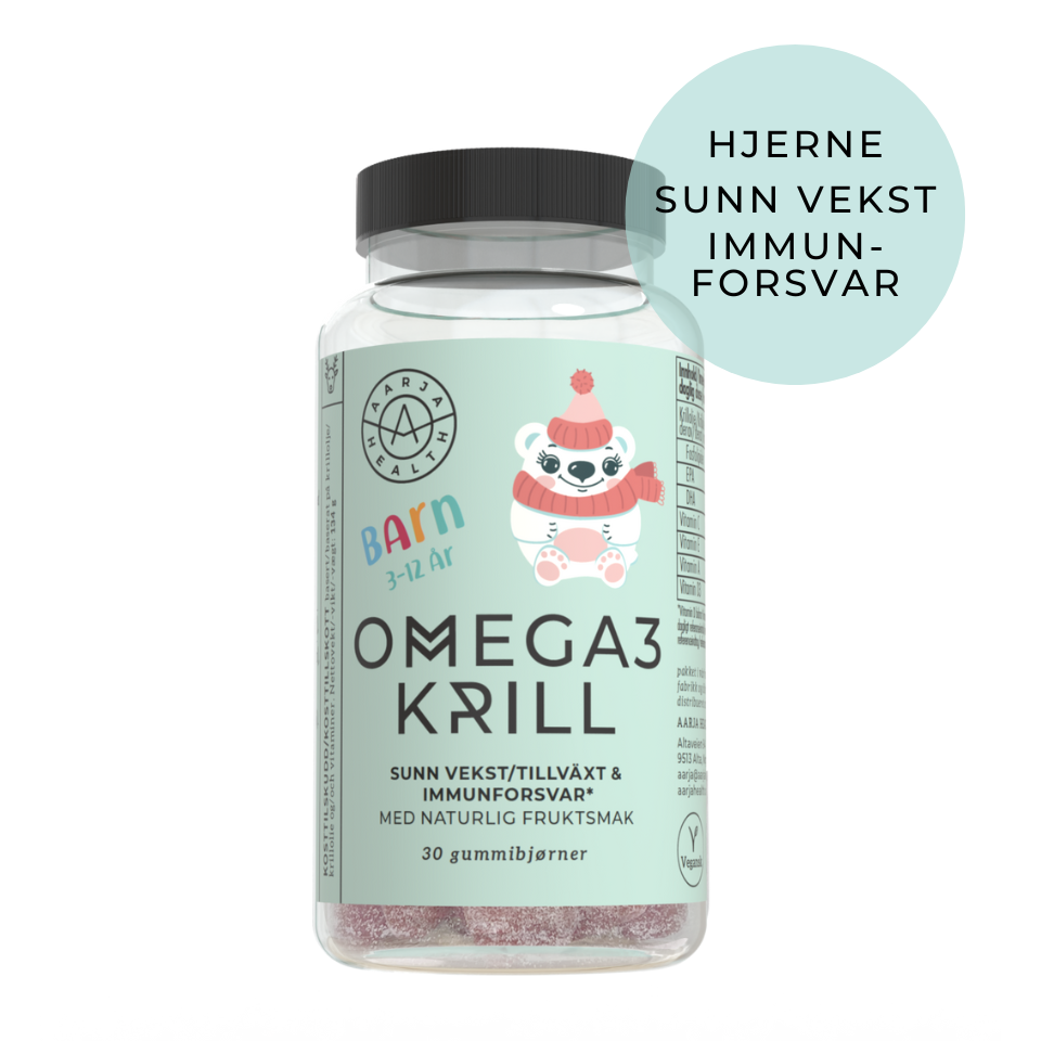 OMEGA3 KRILL FOR BARN - Vitaminer og kosttilskudd - JK-Shop