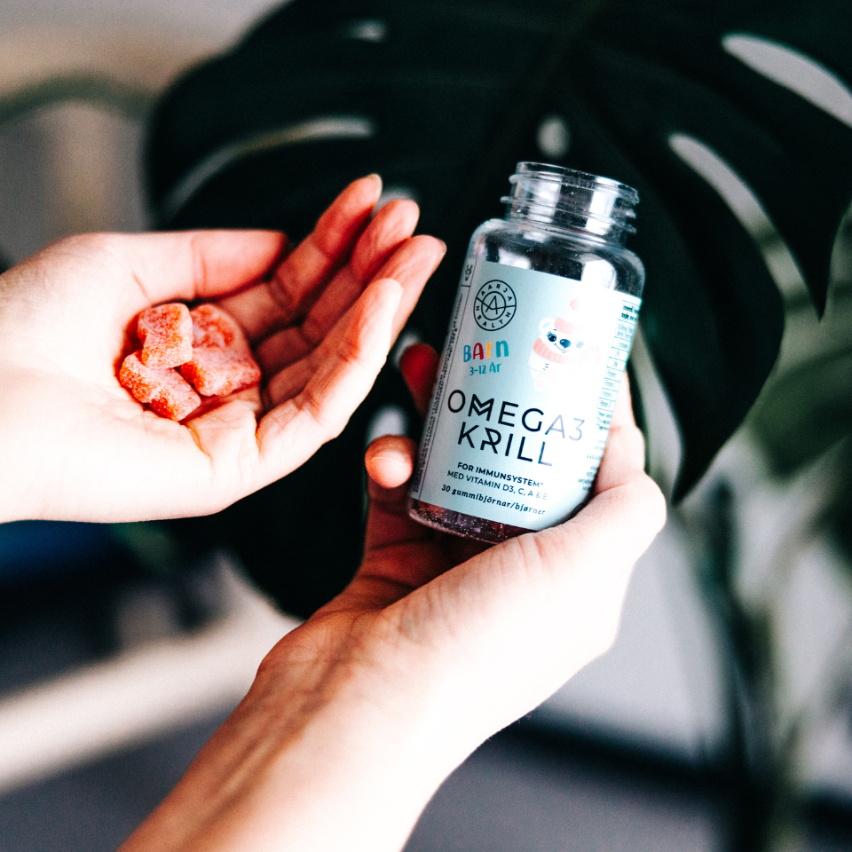 OMEGA3 KRILL FOR BARN - Vitaminer og kosttilskudd - JK-Shop