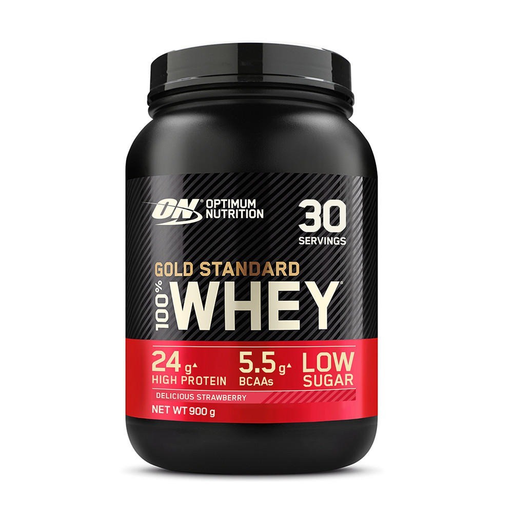 ON 100% Whey Gold Std, Delicious Strawberry, 900g (Copy) - Proteinpulver - JK-Shop