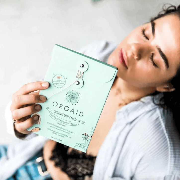 ORGAID Organic Sheet Mask Multi-pack (6 stk)-Ansiktsmaske-JKSHOP