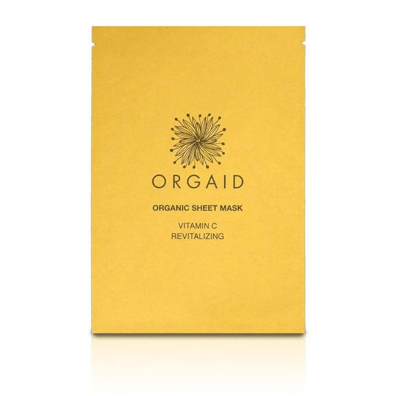 ORGAID Vitamin C & Revitalizing Organic- Sheet Mask-Ansiktsmaske-JKSHOP