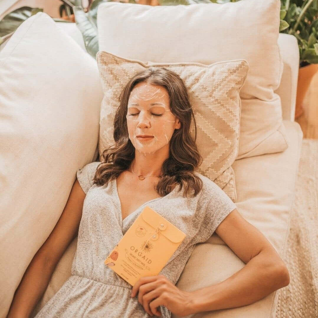 ORGAID Vitamin C & Revitalizing Organic- Sheet Mask (Box)-Ansiktsmaske-JKSHOP