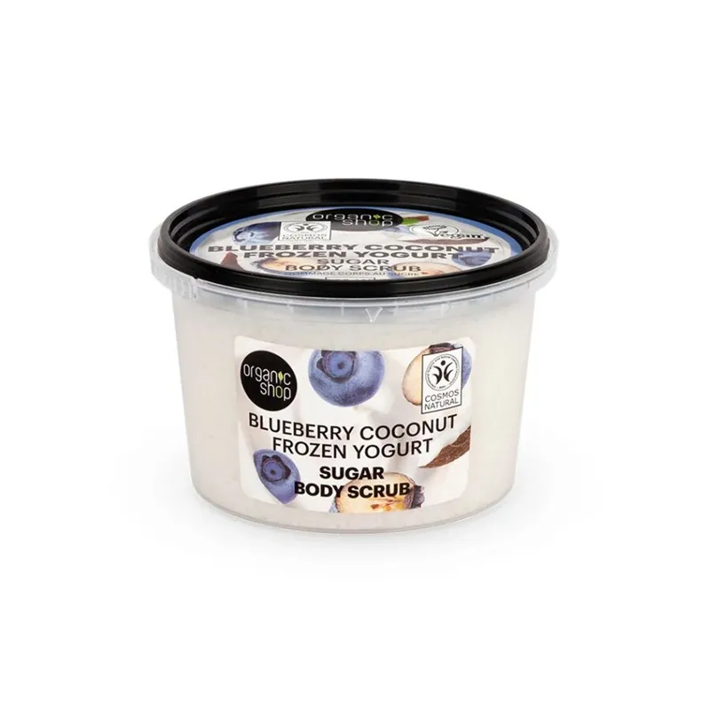 ORGANIC SHOP BODY SCRUB BLUEBERRY COCONUT 250ML - Dusjkrem - JK-Shop