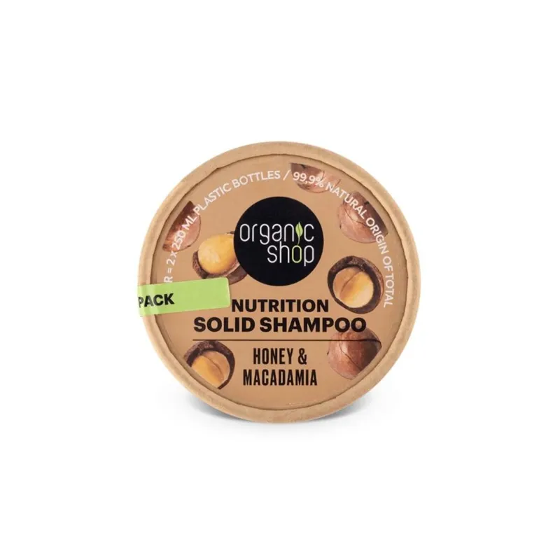 ORGANIC SHOP HONEY & MACADAMIA SHAMPOO SOAP 60G - Sjampo - JK-Shop