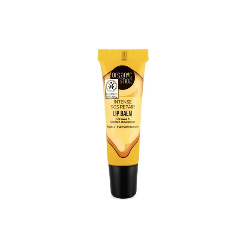ORGANIC SHOP REPAIR LIP BALM BEESWAX & SHEA BUTTER 10ML - Leppepomade - JK-Shop