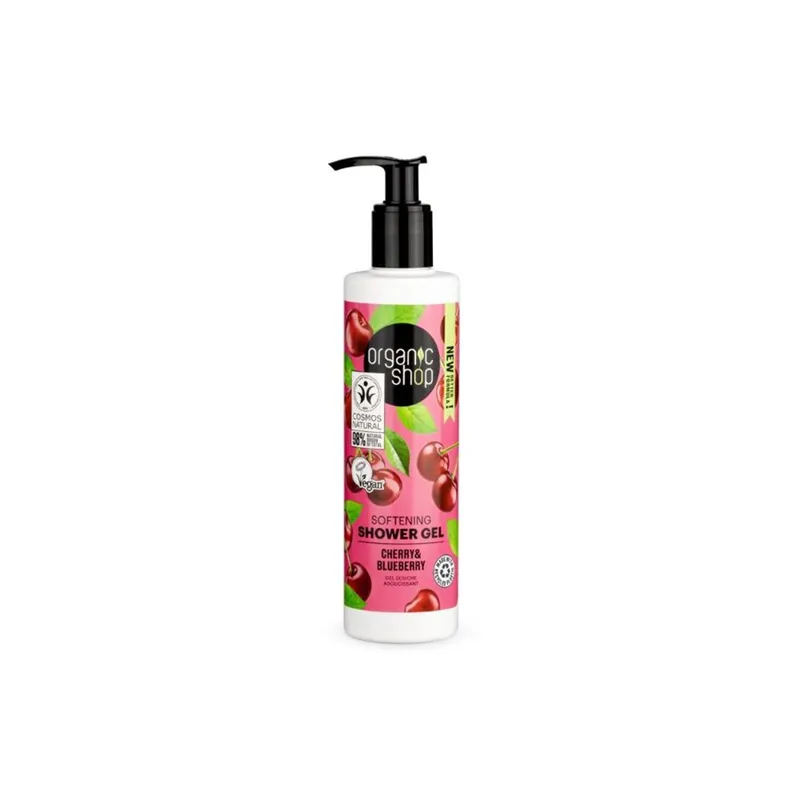 ORGANIC SHOP SHOWER GEL CHERRY & BLUEBERRY 280ML - Shower Gel - JK-Shop
