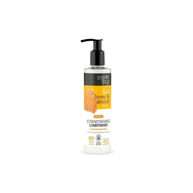 ORGANIC SHOP STRENGTHENING CONDITIONER HONEY & ALMOND 280ML - Balsam - JK-Shop