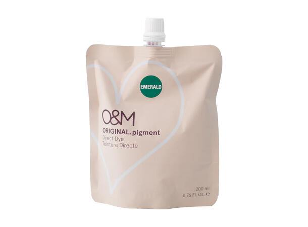 O&M Pigment- Emerald 200ml - Hårfarge - JK-Shop