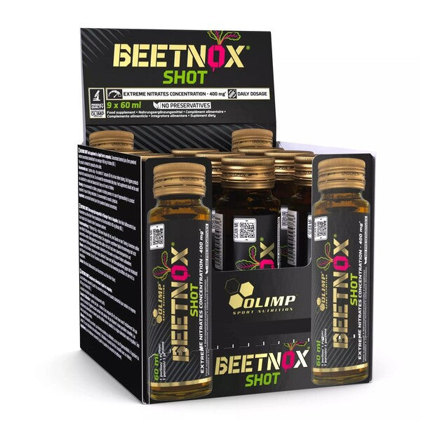 Olimp Beetnox, 9x60ml Gl.fl - Individuelle Aminosyrer - JK-Shop