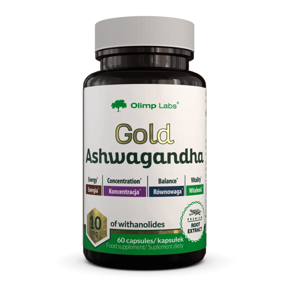Olimp Gold Ashwagandha, 60 caps - Ashwagandha - JK-Shop