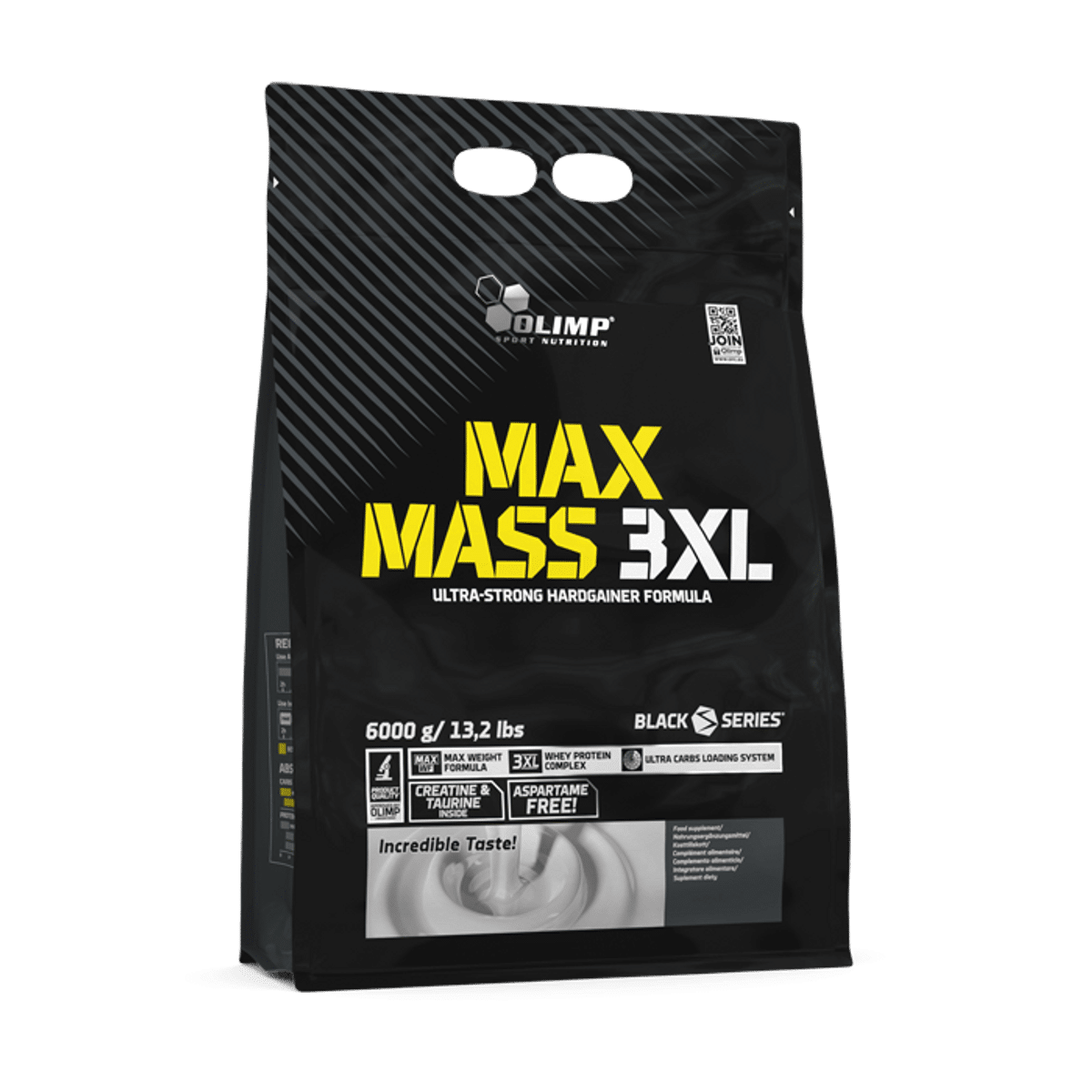 Olimp Max Mass 3XL, 6kg, Strawberry (Copy) - Proteinpulver - JK-Shop